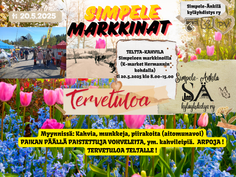 Kevät markkinat 2025 Simpeleellä