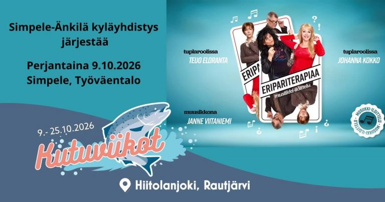 ERIPARITERAPIA – KOMEDIA TOSIELÄMÄN TÄHDISTÄ!